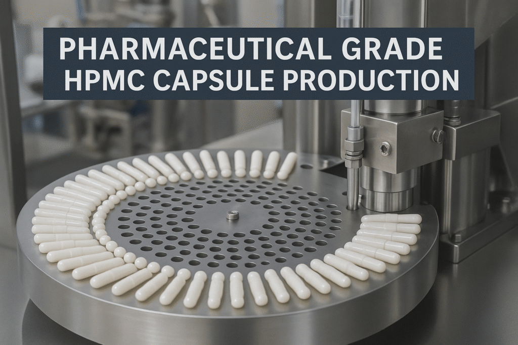 HPMC capsules production
