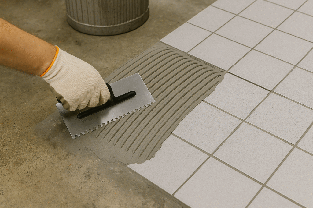epoxy mortar industrial application