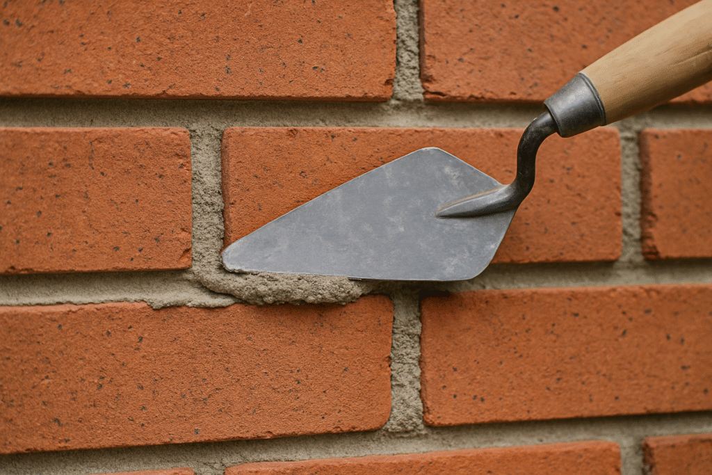 proper mortar application