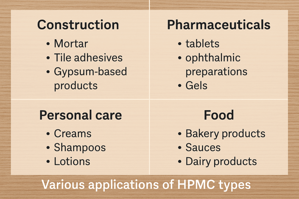 HPMC application examples
