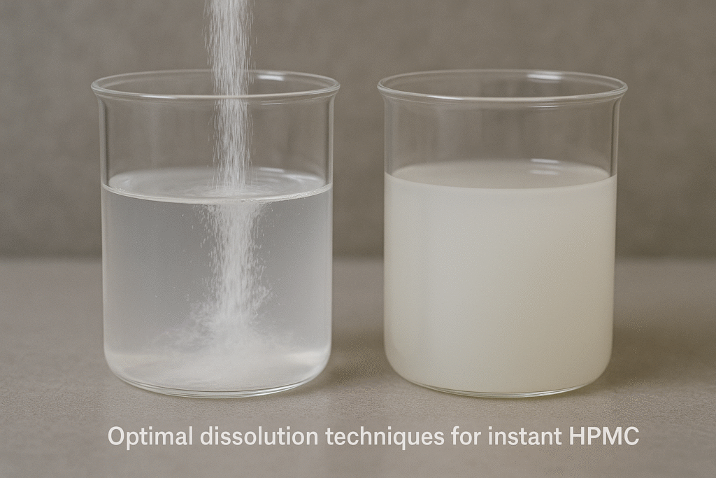 HPMC dissolution techniques