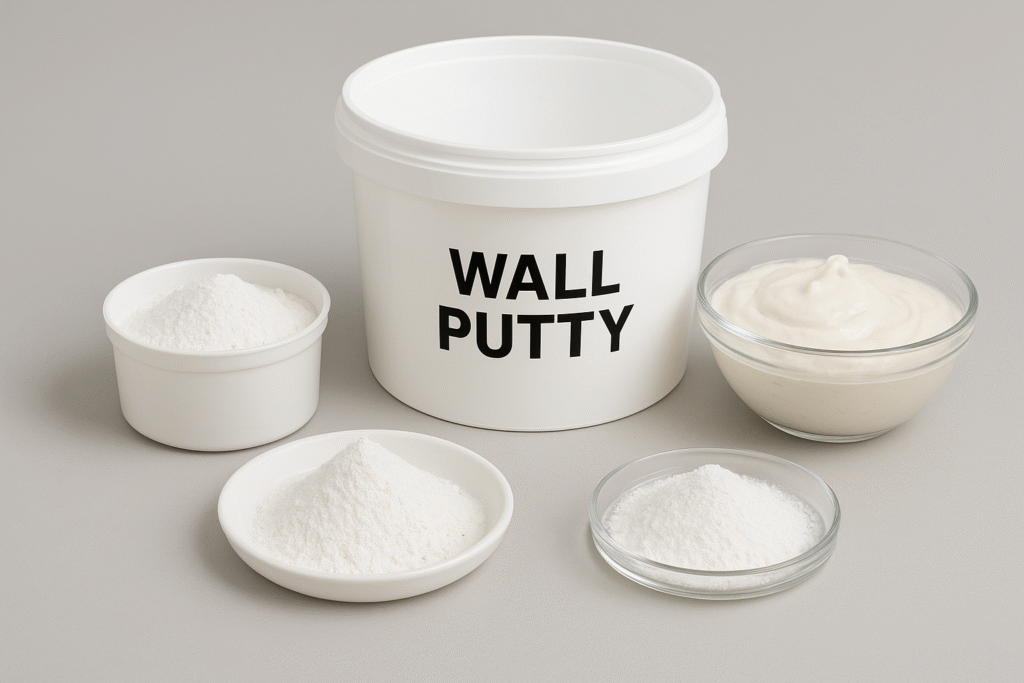 wall putty ingredients