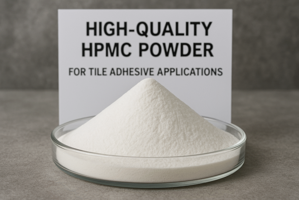 HPMC powder for tile adhesive