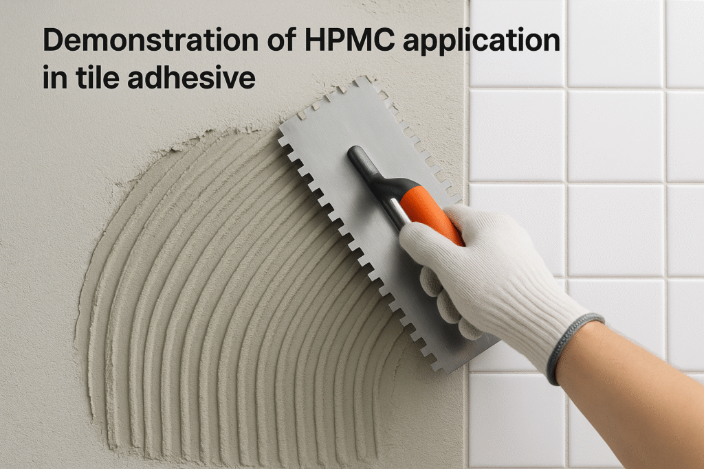 HPMC application demonstration