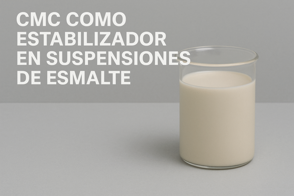 CMC en suspensiones de esmalte