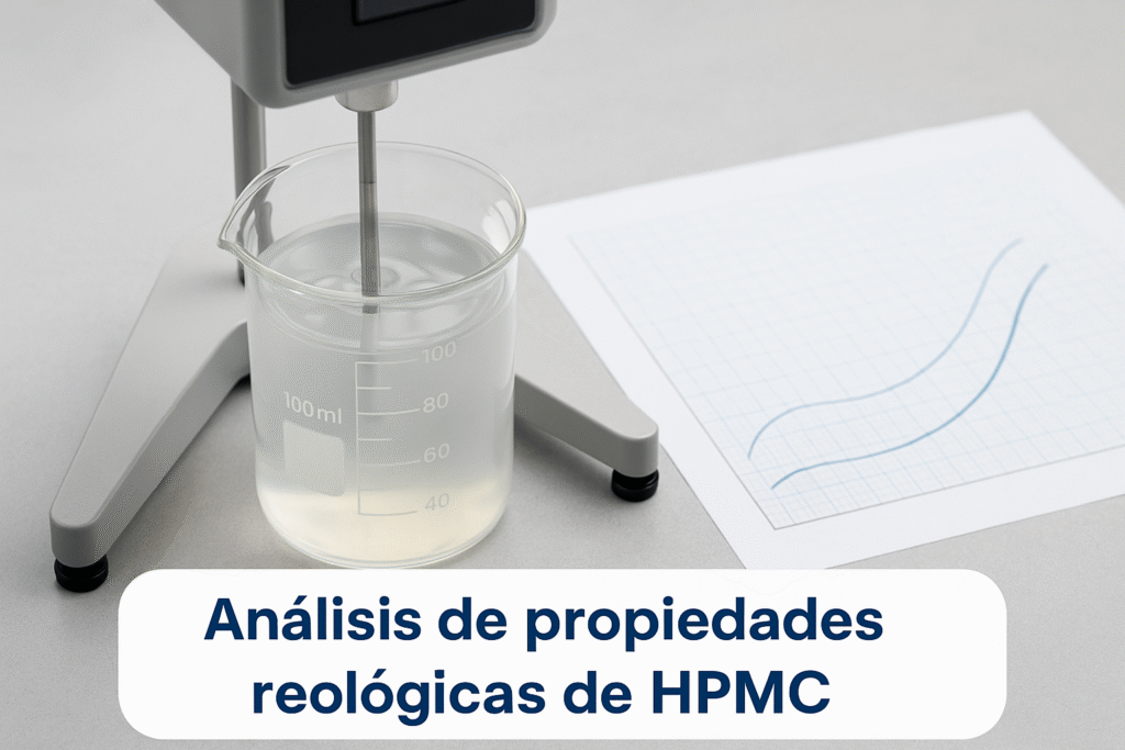 Prueba de viscosidad de HPMC en laboratorio