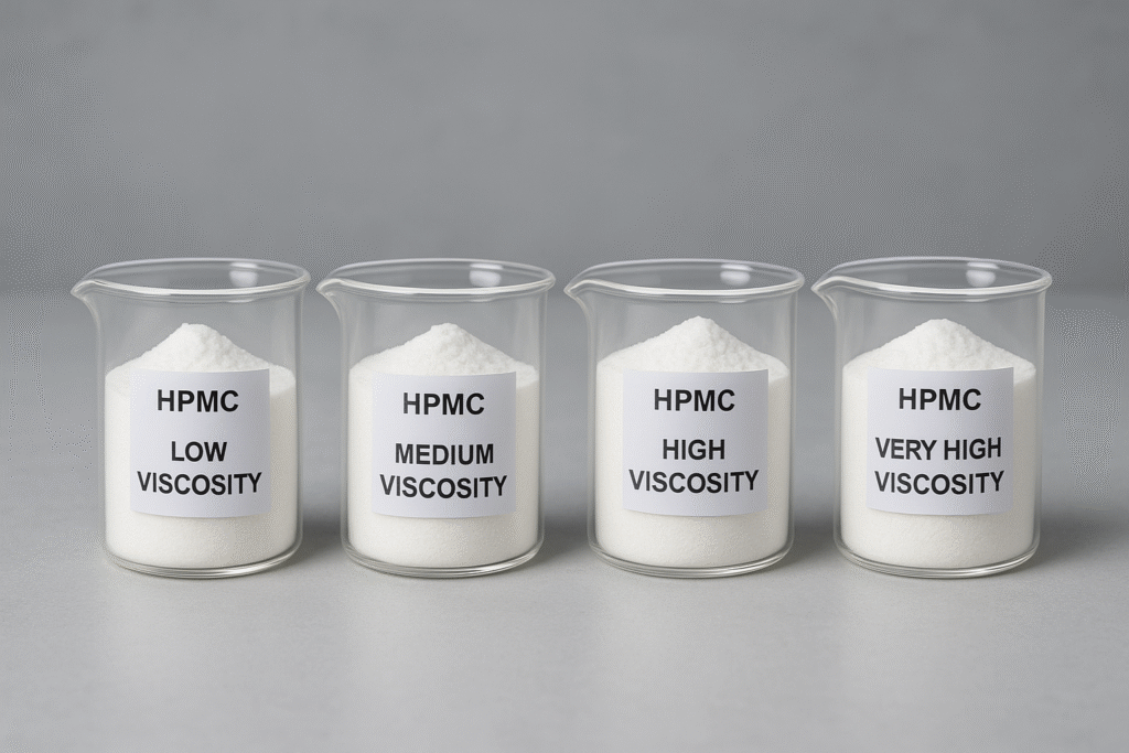 HPMC powder samples