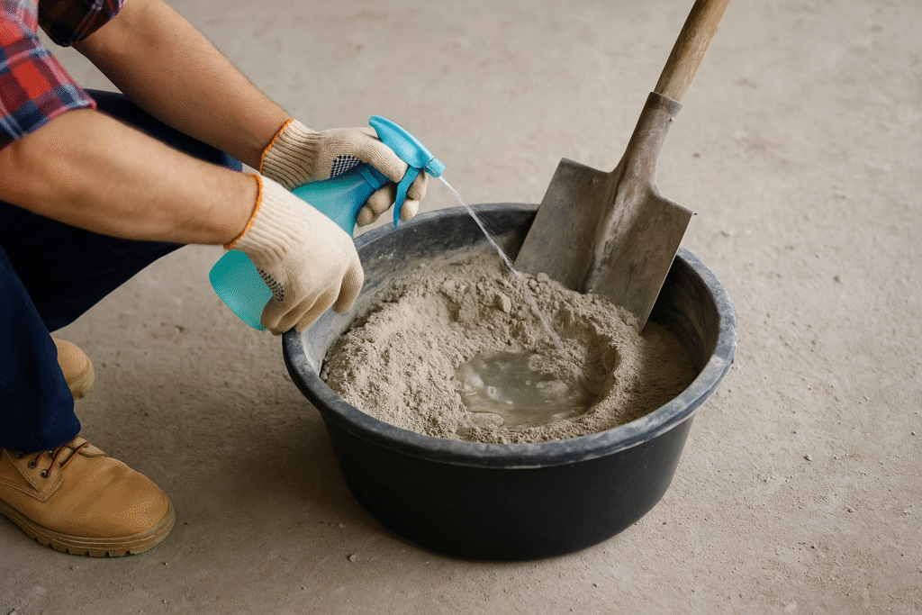 dry-mix mortar labor savings