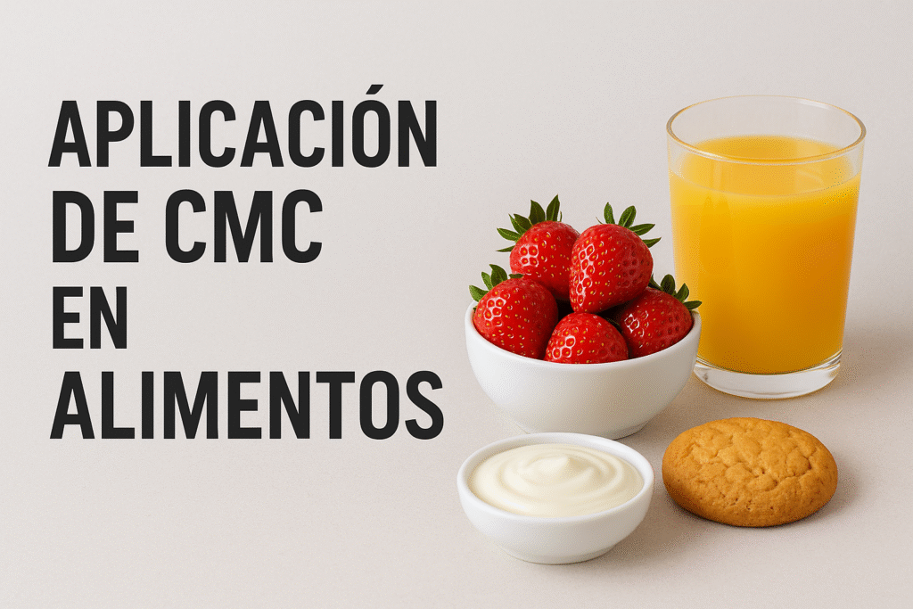 CMC en productos alimentarios
