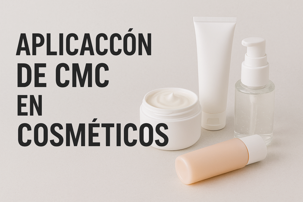 CMC en productos cosméticos
