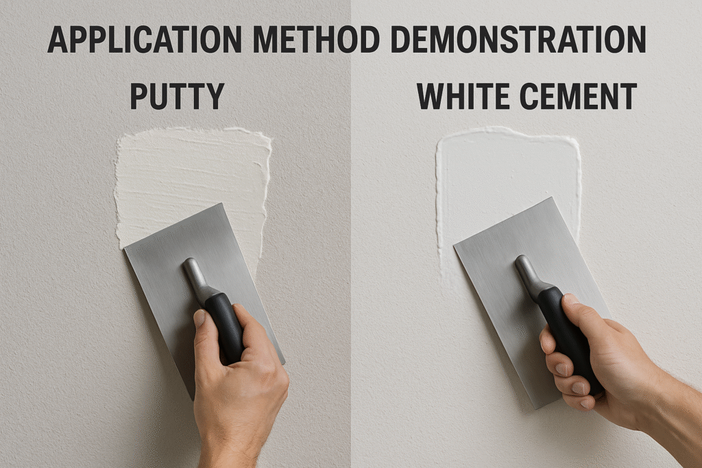 Application method demonstration
