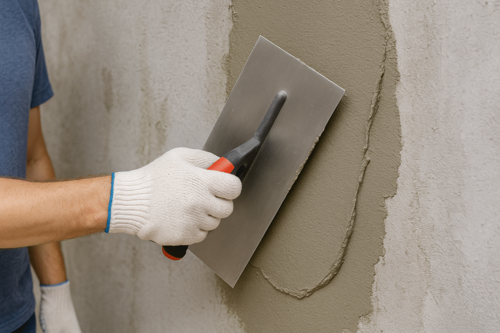 HPMC application in dry mix mortars