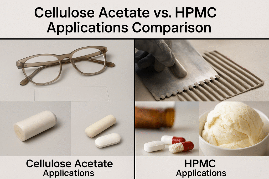 Cellulose acetate products comparison