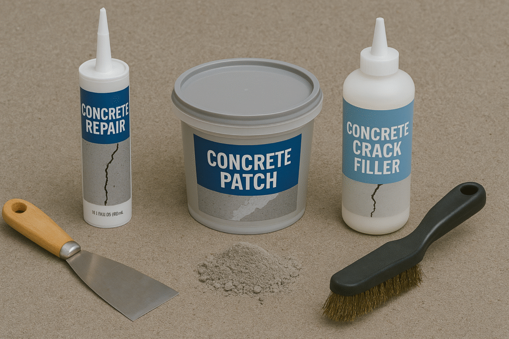 concrete crack repair materials