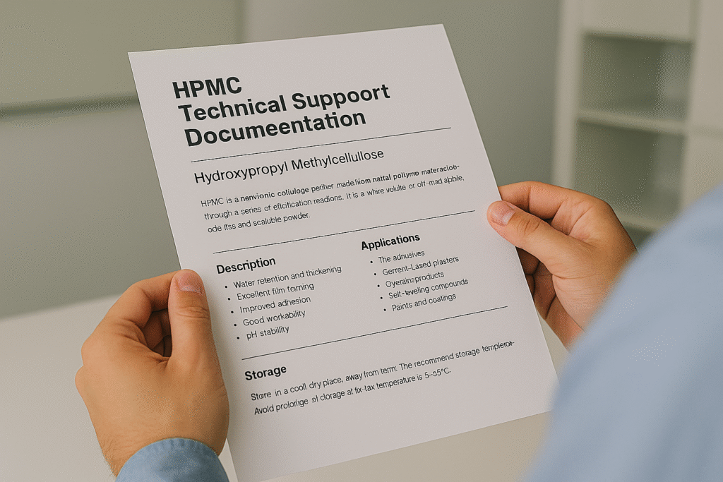 HPMC technical support documentation