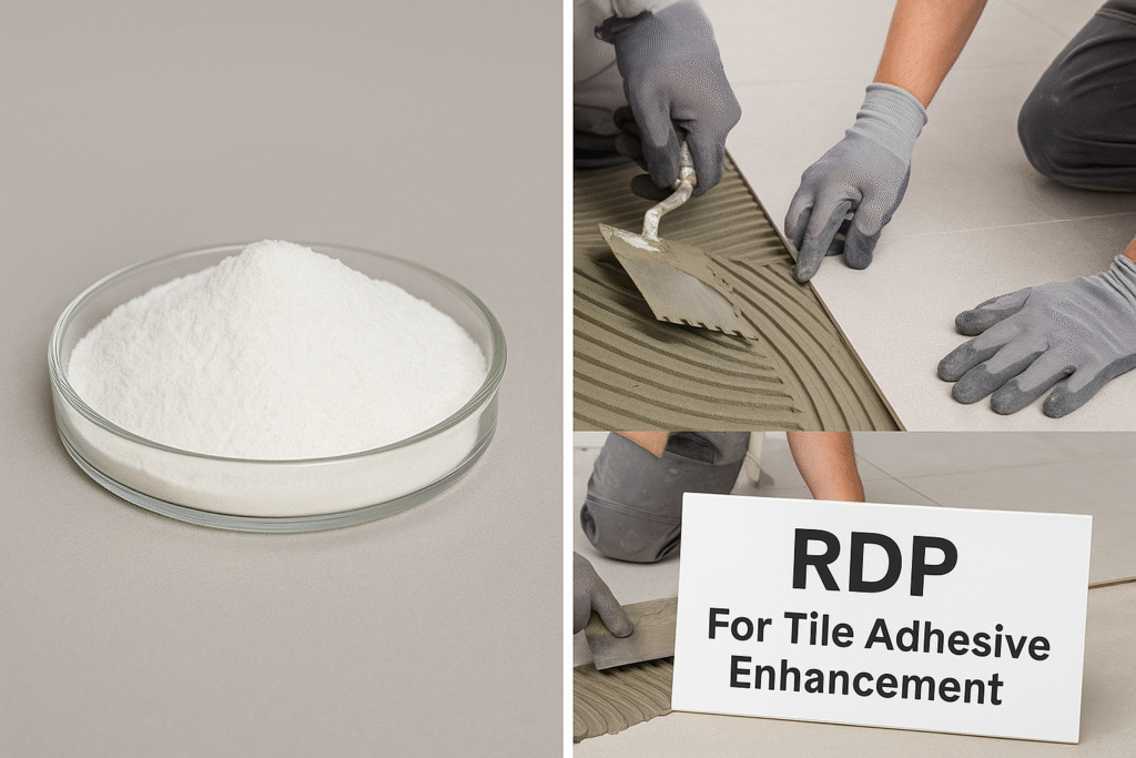 RDP powder for tile adhesive enhancement