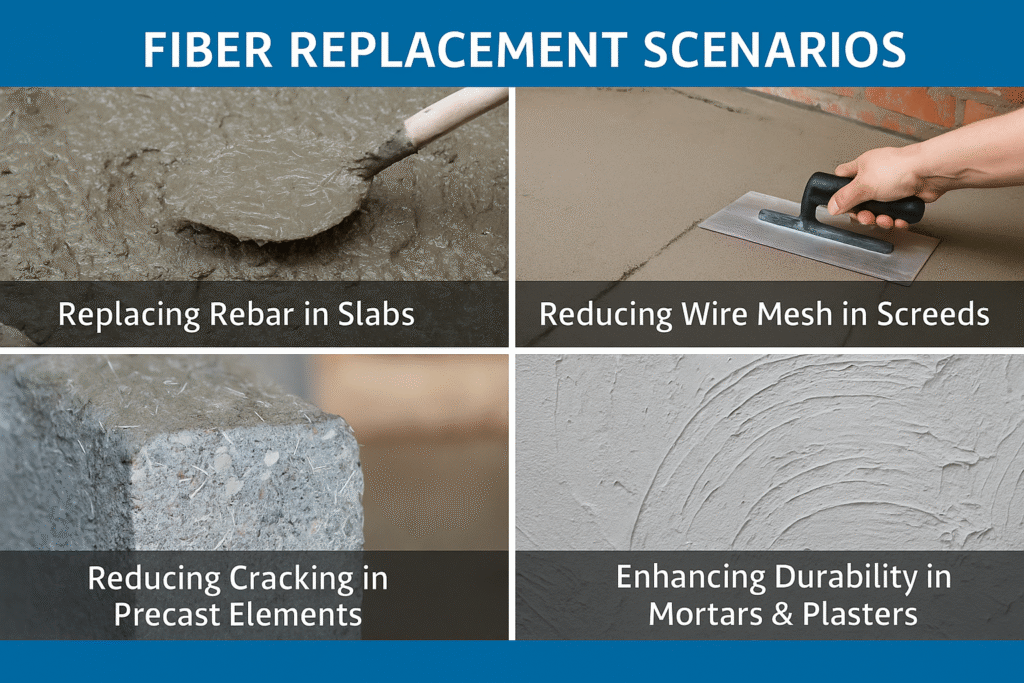 Fiber replacement scenarios