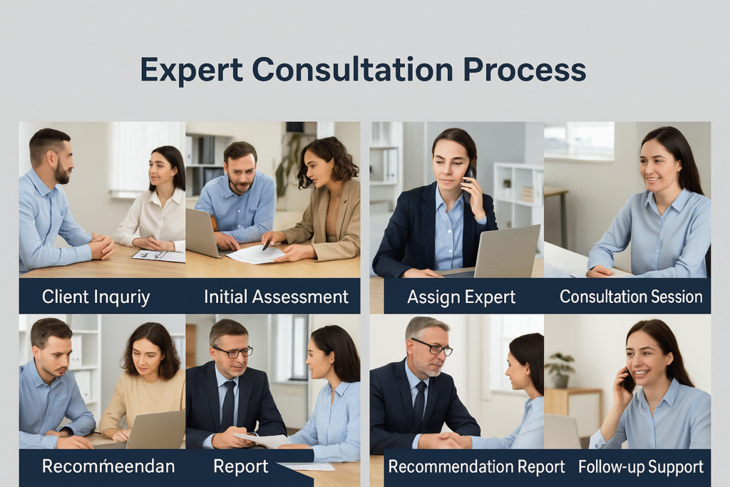 Expert consultation process