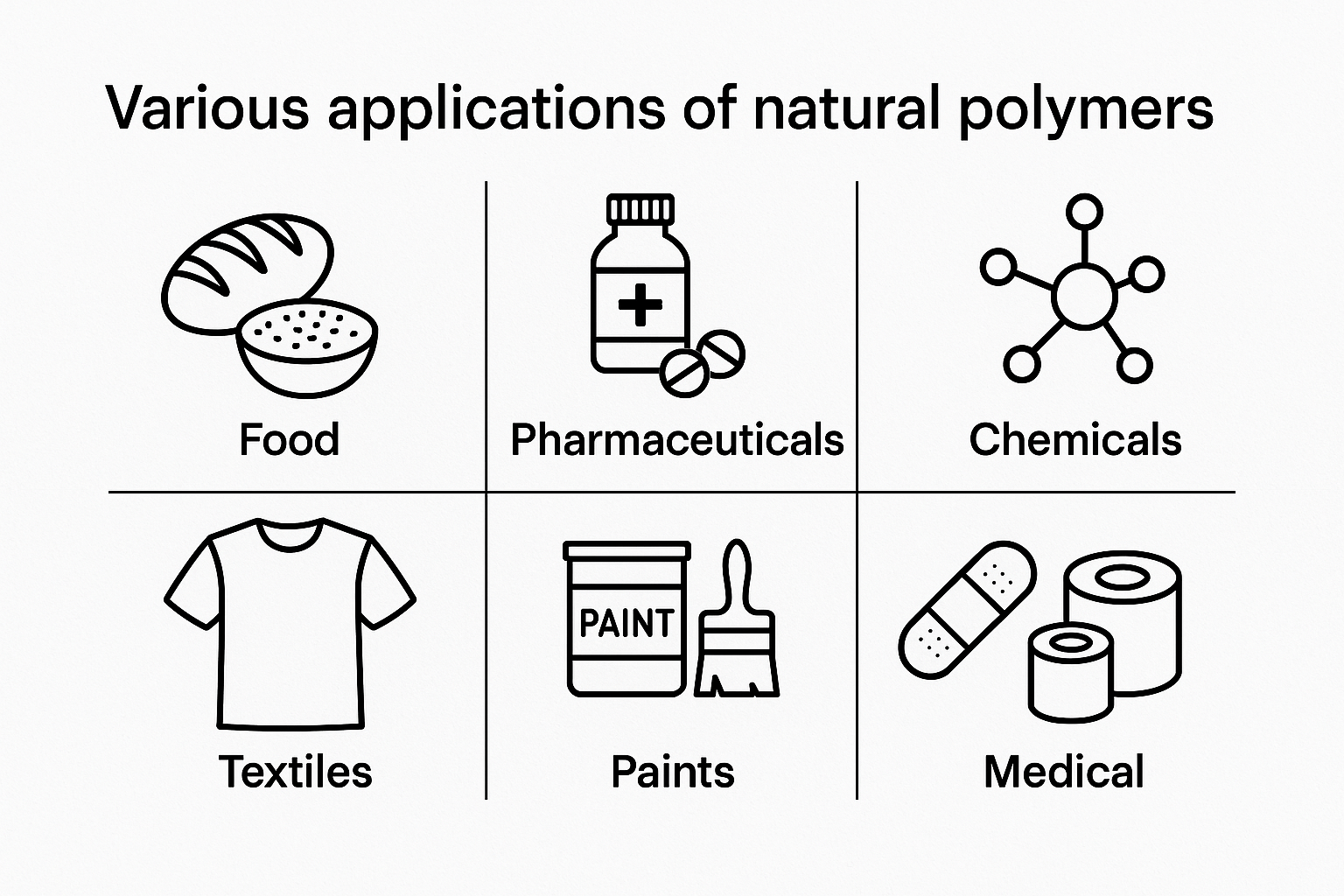 natural polymers applications