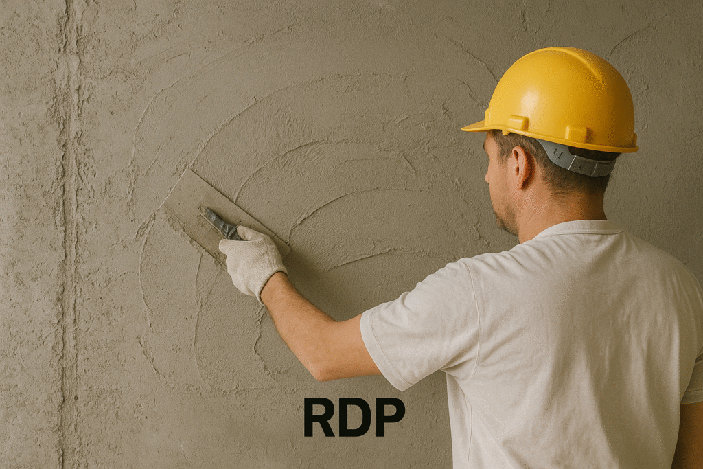 RDP application in construction materials