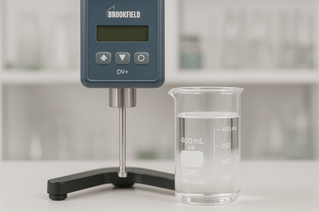 Brookfield viscometer for measuring CMC viscosity CMC viscosity measurement equipment