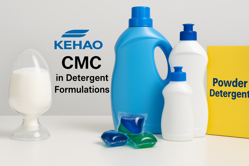 CMC percentage in various detergent types CMC in detergent formulations
