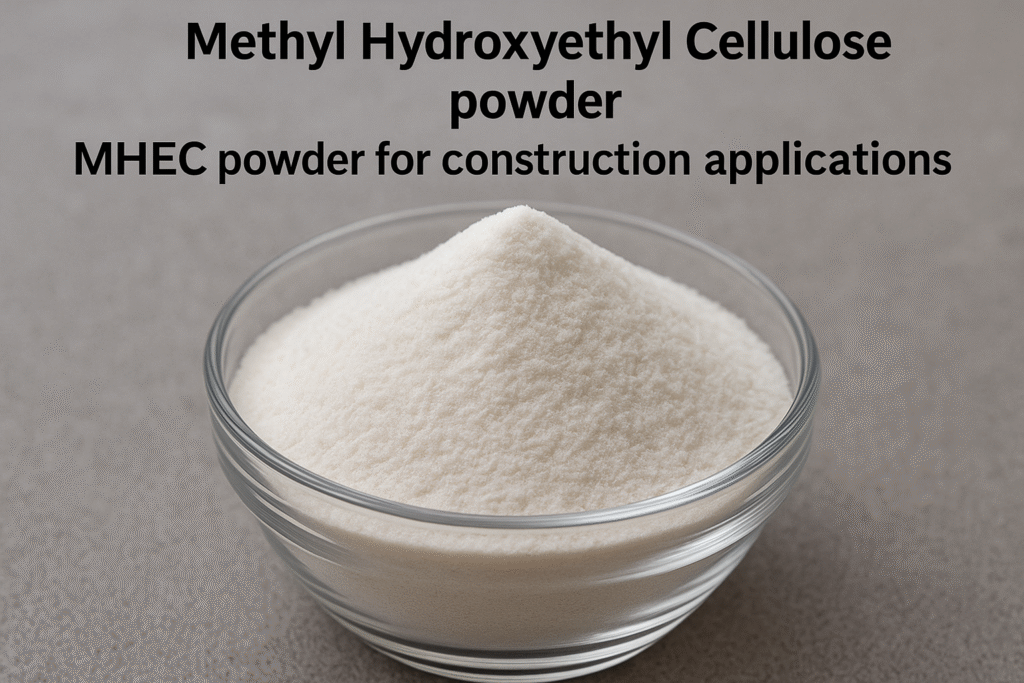 MHEC powder for construction applications Methyl Hydroxyethyl Cellulose powder