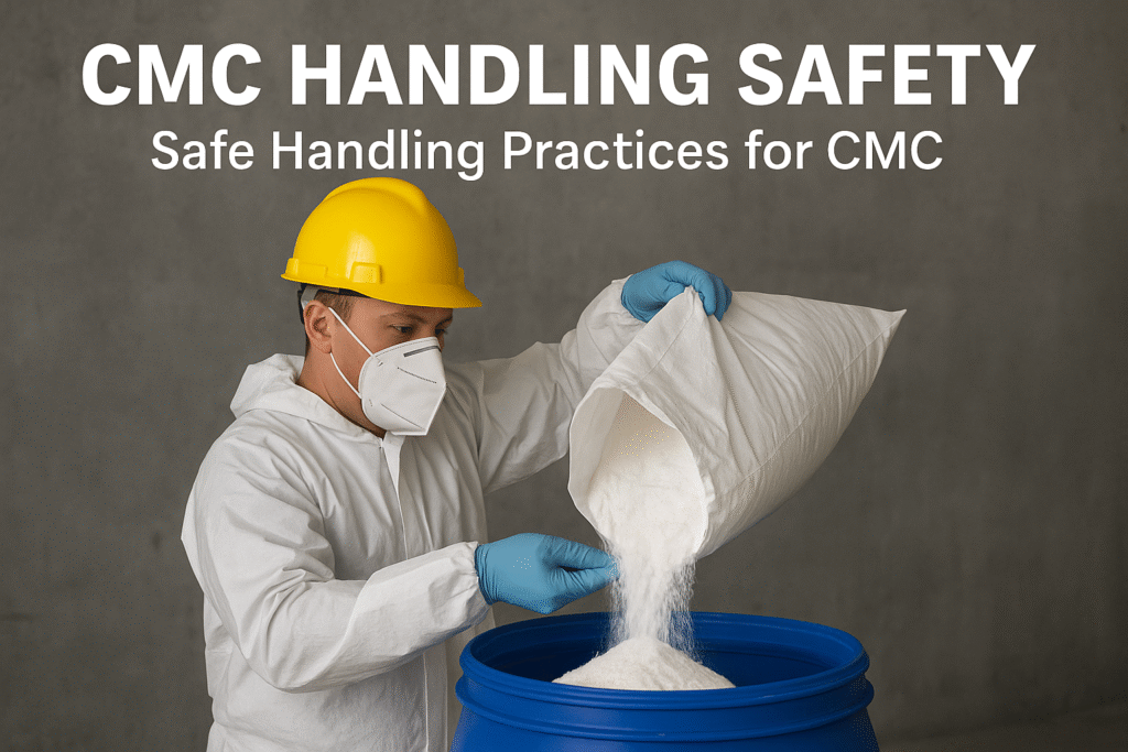 Safe handling practices for CMC CMC handling safety