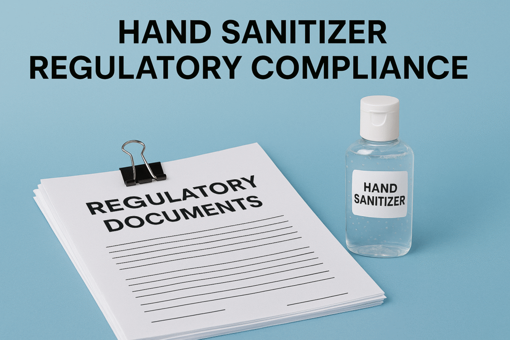 Regulatory documentation for hand sanitizer compliance hand sanitizer regulatory compliance documents