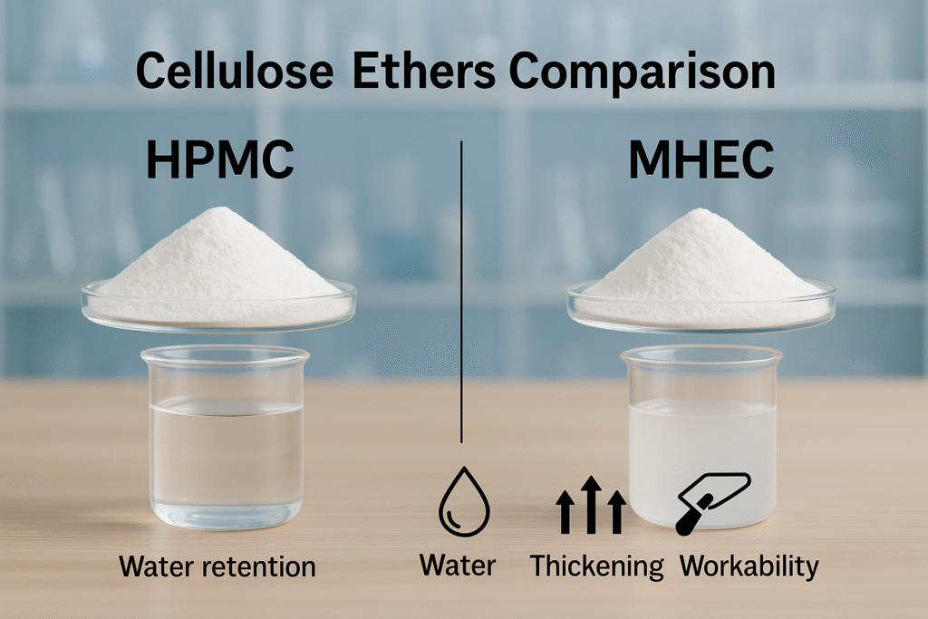 Cellulose ethers comparison