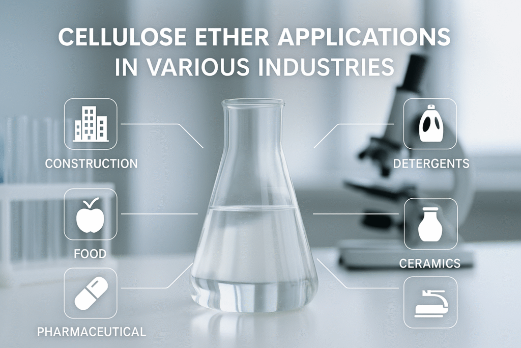 cellulose ether applications in various industries