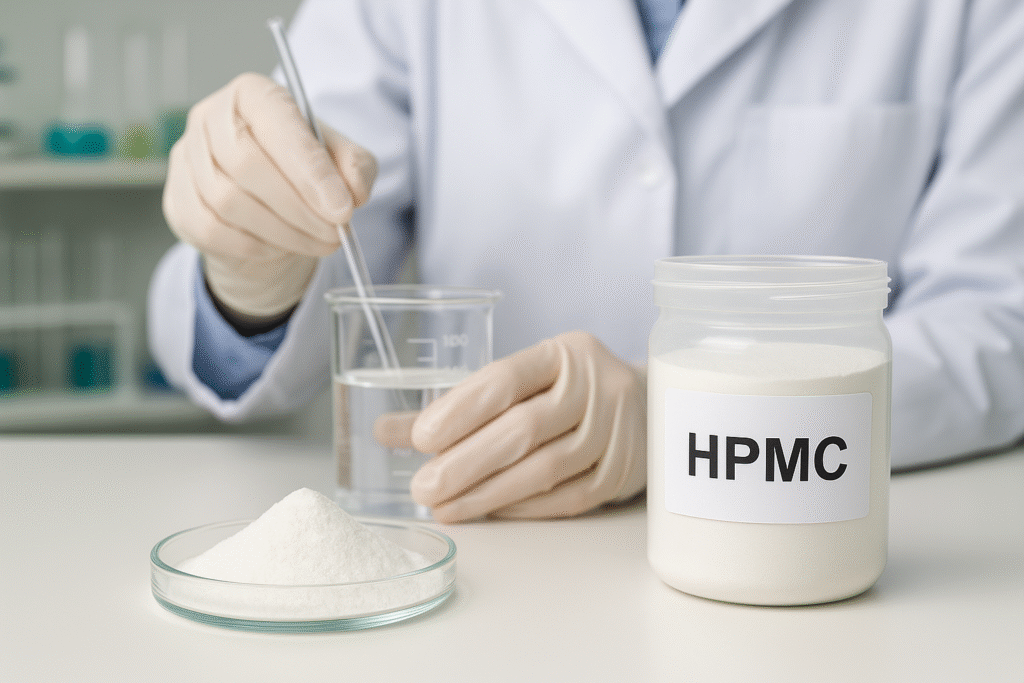 HPMC testing in laboratory conditions