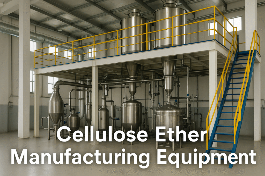 Cellulose ether manufacturing equipment