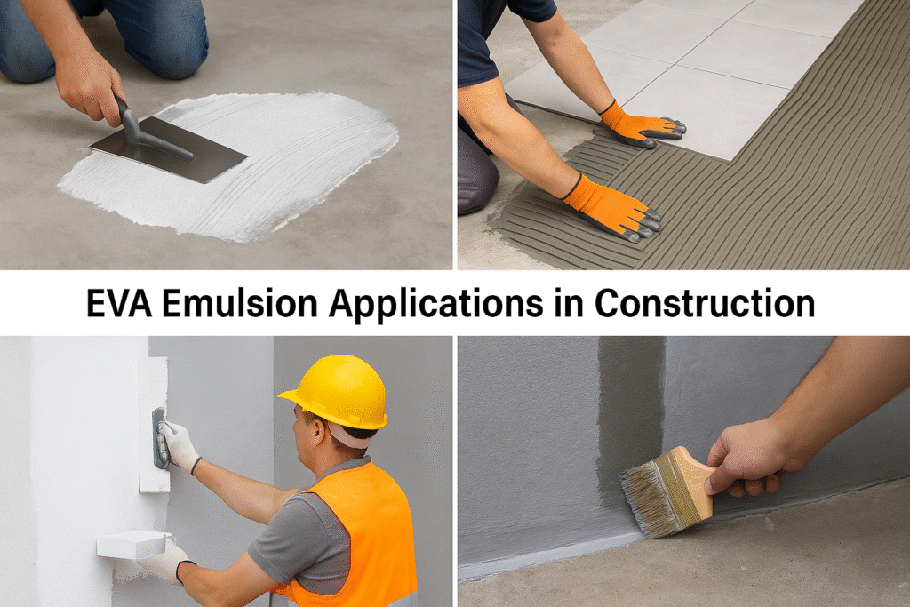 EVA emulsion applications in construction