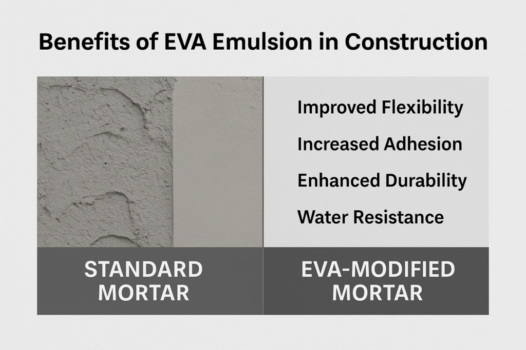 Benefits of EVA emulsion in construction