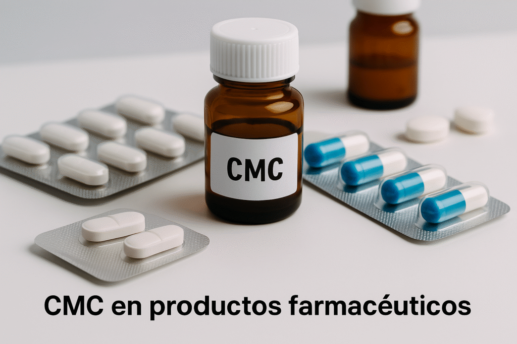 CMC en productos farmacéuticos
