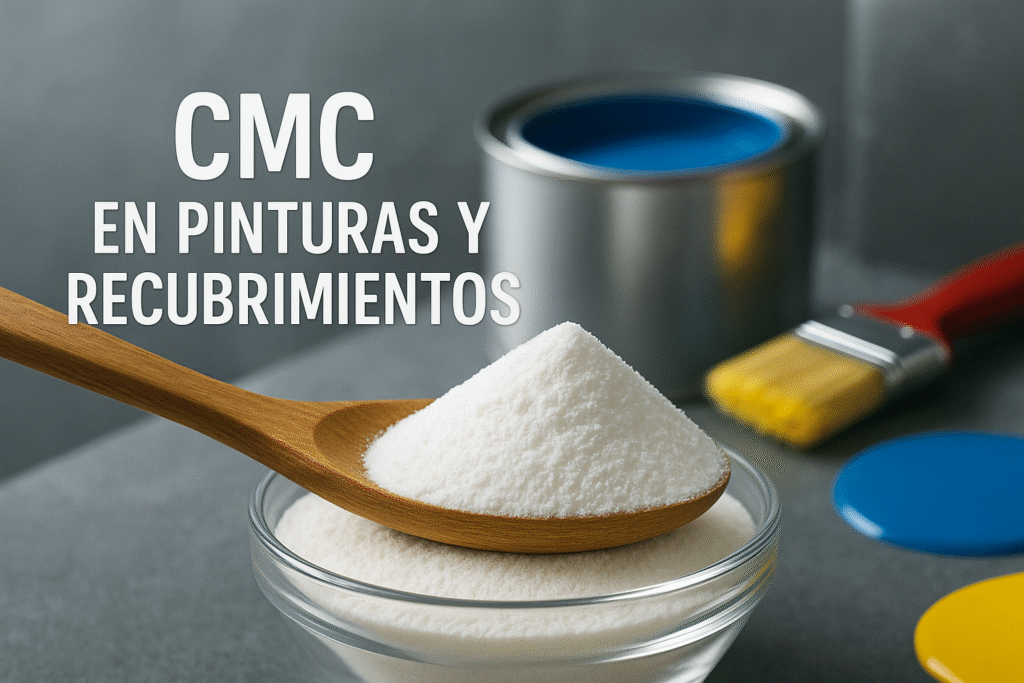 CMC en pinturas y recubrimientos