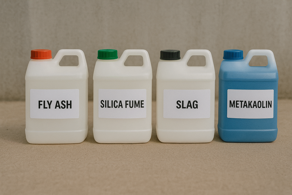 Common mineral admixtures used in concrete mineral admixtures for concrete