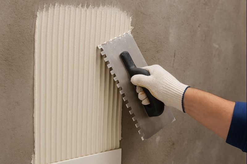 HEMC in tile adhesive application tile adhesive with HEMC