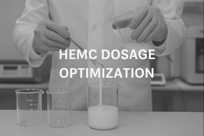 HEMC dosage testing in laboratory HEMC dosage optimization