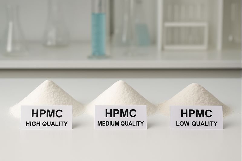 HPMC powder with quality variations