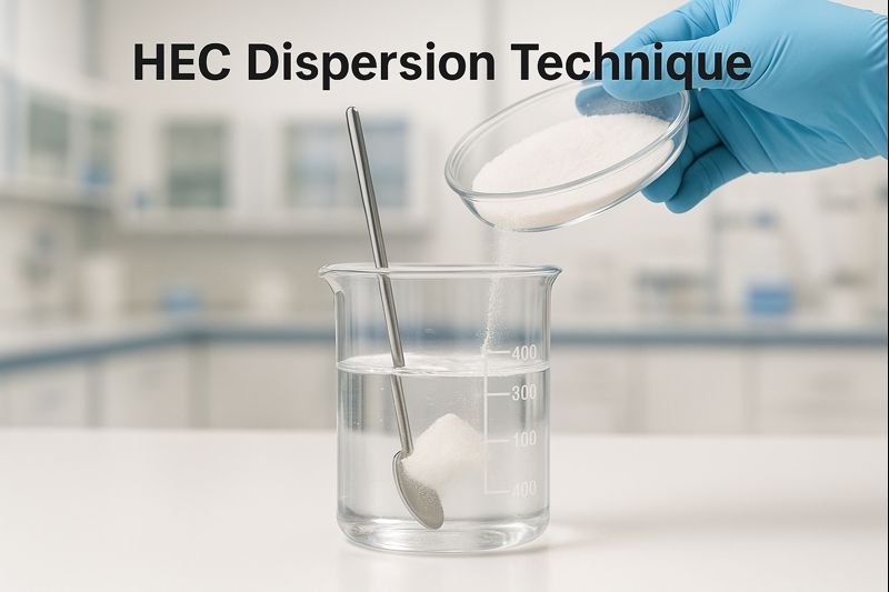 Proper HEC Dispersion Method HEC dispersion technique
