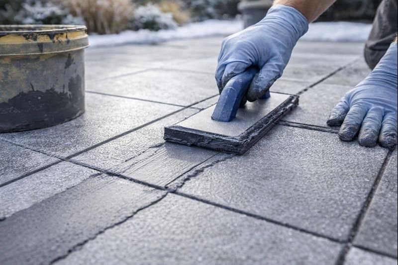 epoxy grout for frost resistant installation