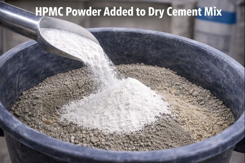 HPMC powder for cement applications