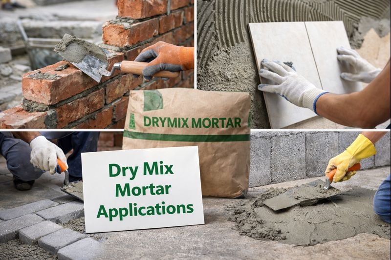 dry mix mortar applications