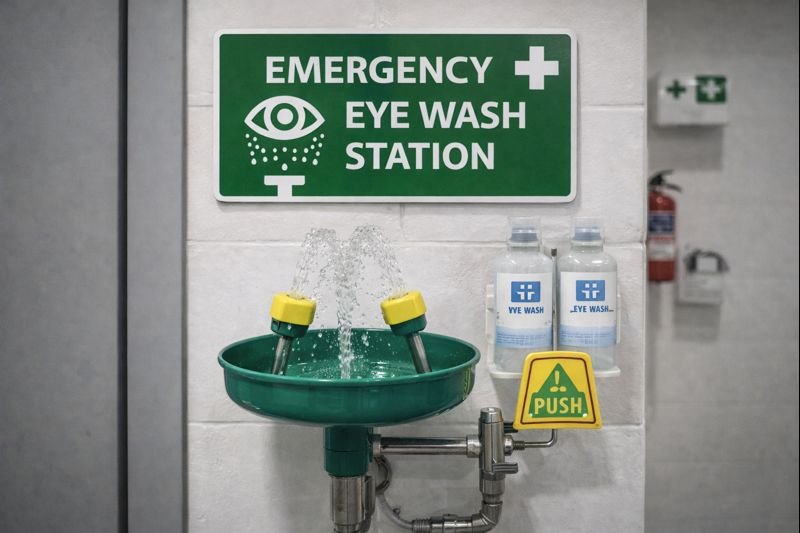 Emergency Safety Equipment Emergency eye wash station