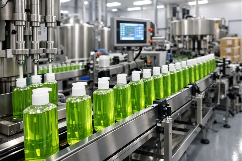 shampoo manufacturing facility