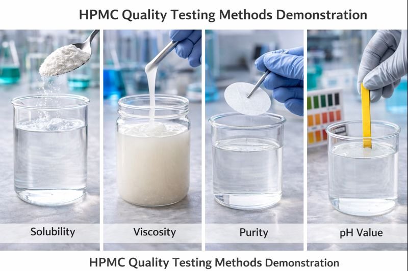 HPMC quality testing methods demonstration
