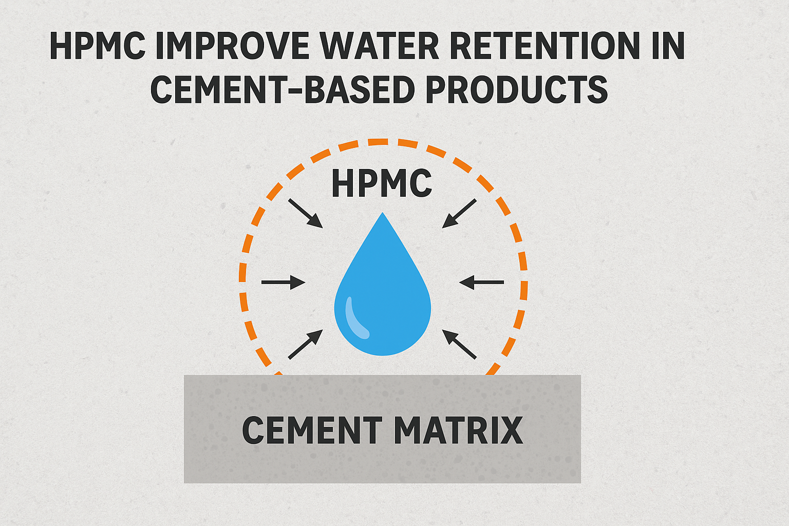 HPMC Improve Water Retention in Cement-Based Products