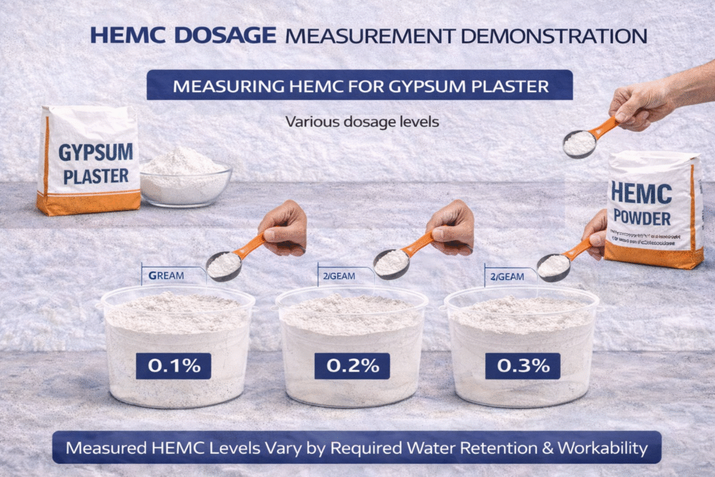 HEMC dosage measurement demonstration